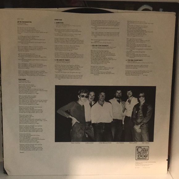3/$30 City Boy “The Day the Earth Caught Fire” vintage vinyl album 1979 - Picture 5 of 5